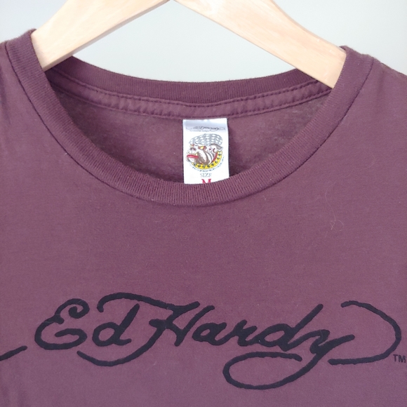 Ed Hardy Designs T-Shirt Short Sleeve Vintage Size Medium - Picture 4 of 13